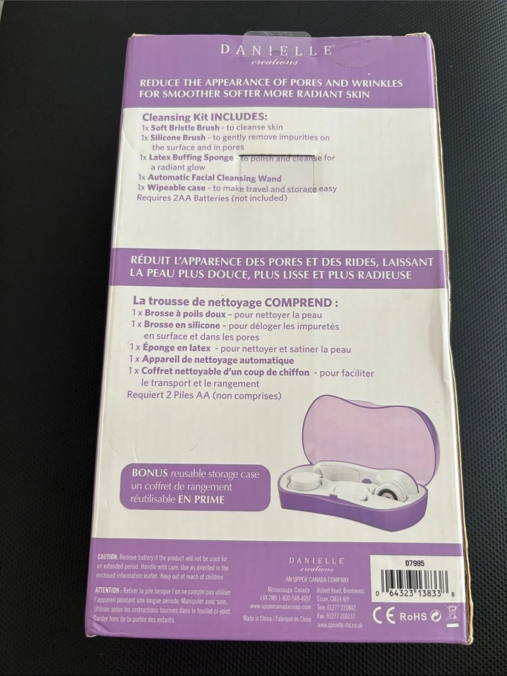 Danielle Deep Facial Cleansing System - Purple